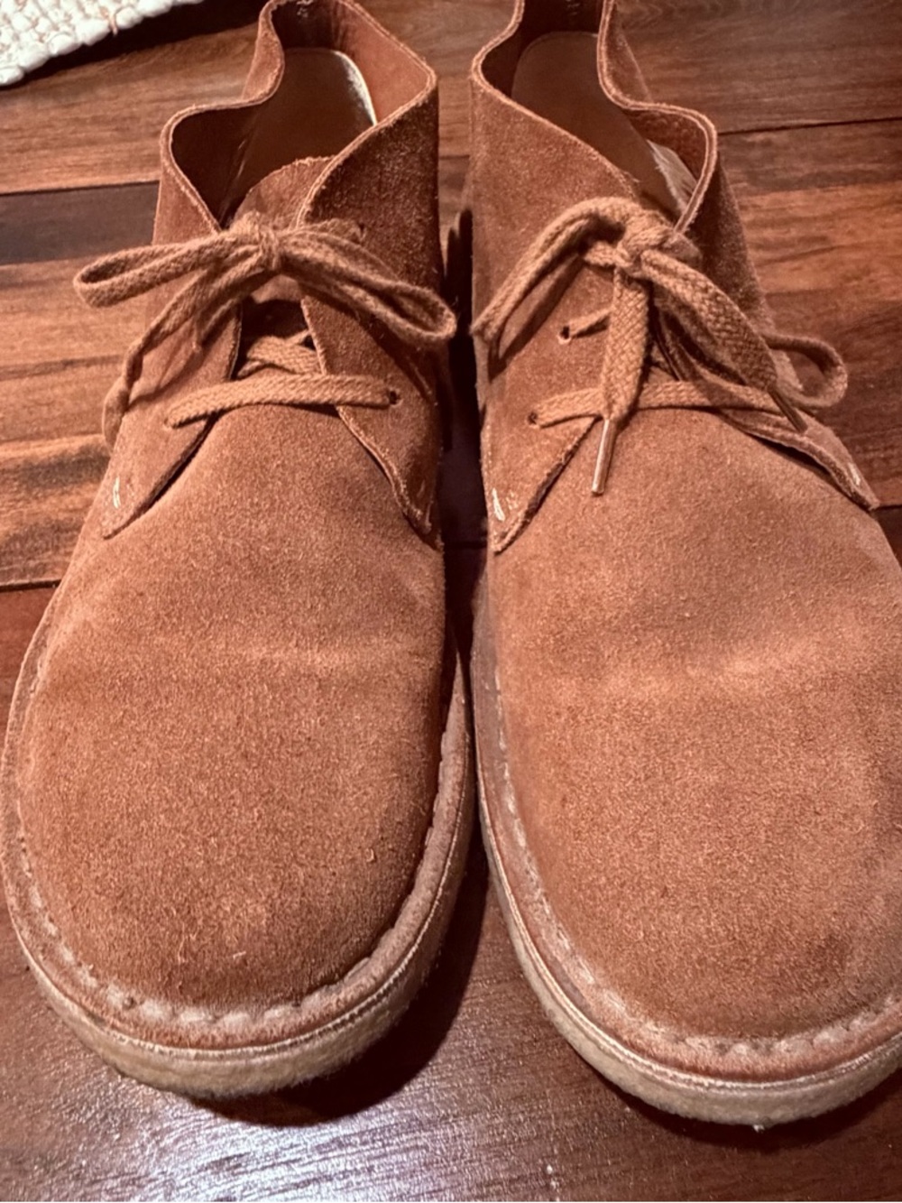 Astorflex Whiskey Beige Suede Greenflex Desert Chukka Boots Italian men’s 42 - Picture 7 of 14